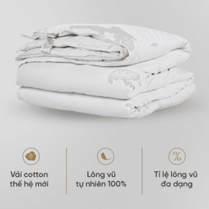 Chăn lông vũ tự nhiên