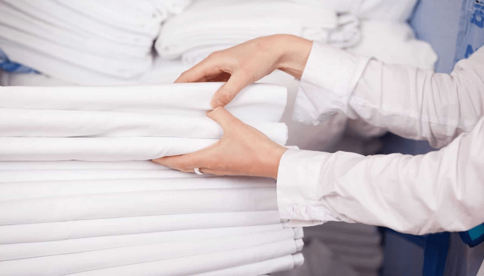 bảo quản chăn ga khách sạn